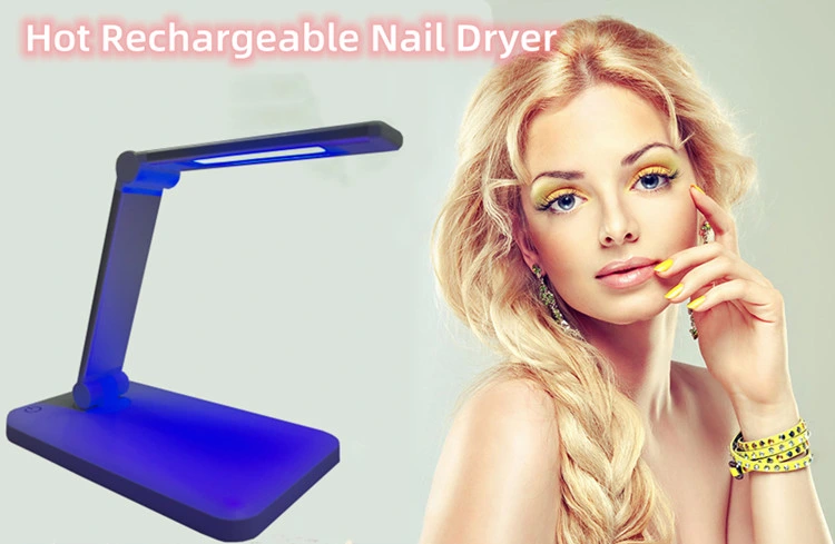 Professional Manicure UV Lamp Foldable Nail Lamp 20W Touch Switch LED Nail Dryer Wireless Lamp Nail Light